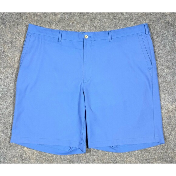 Peter Millar Salem Performance Shorts Men’s 42 Blue Golf Stretch Crown Sport - Picture 1 of 6